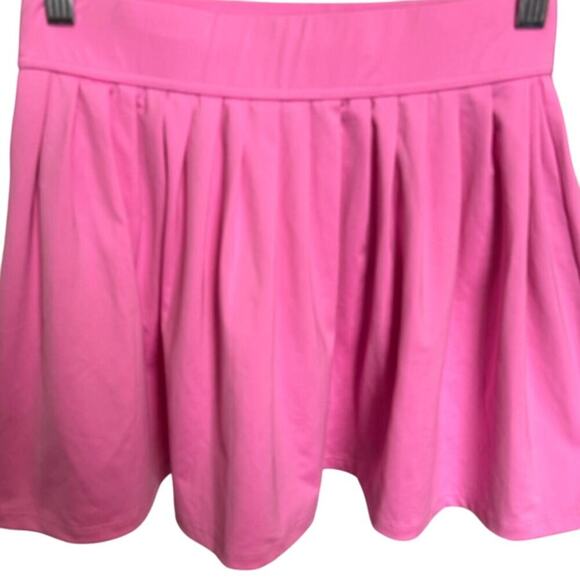 Kate Spade Dive Right In Skirt Mini Pleated Stretchy Bright Pink Size Small - Picture 5 of 9